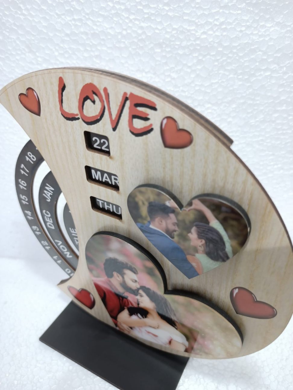 CA4 Lifetime Calender WOODEN