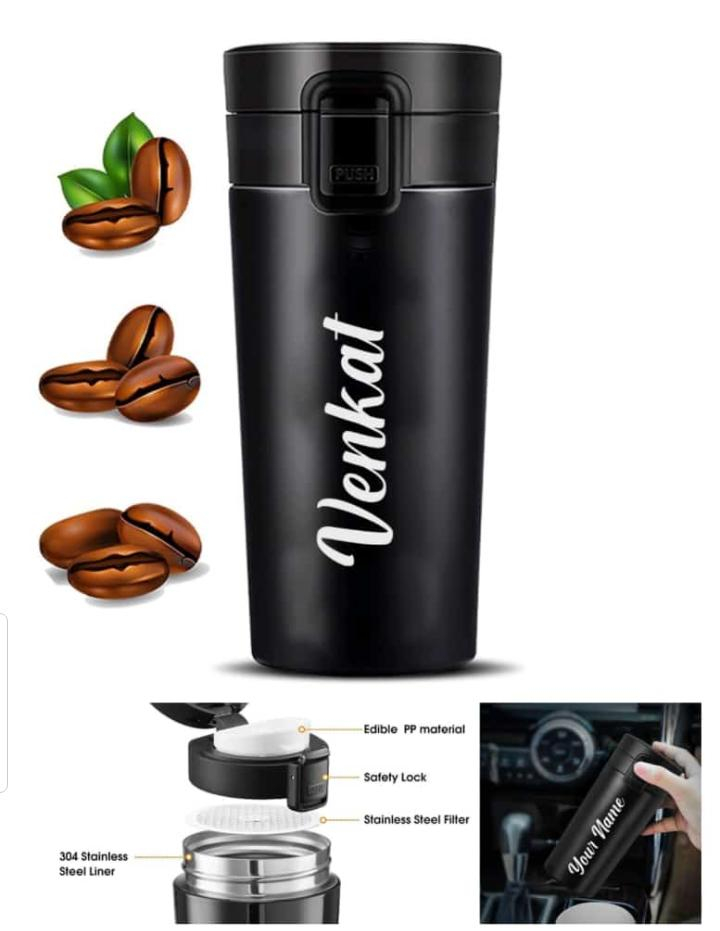M21 Travel Mug  Black