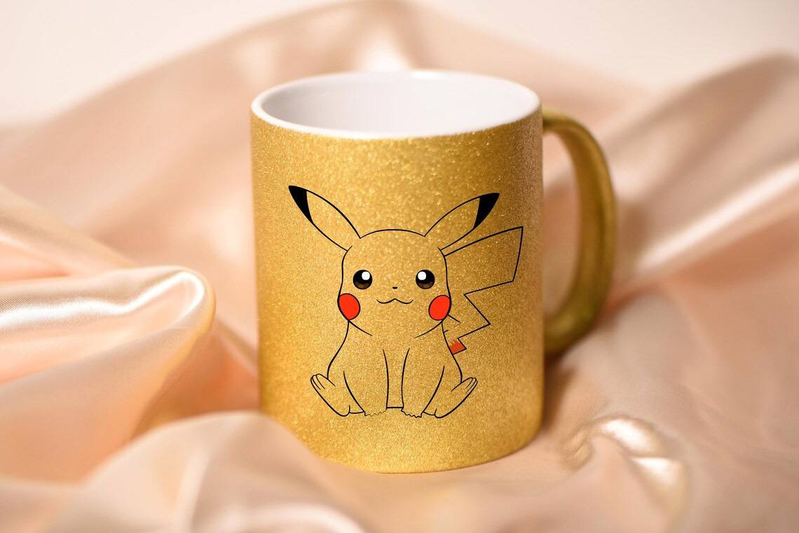 M5 Golden Mug Gold Glittered Cup